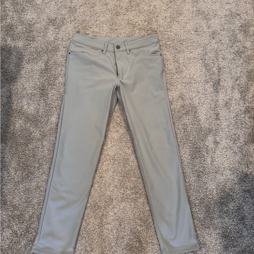 Lululemon ABC Slim Pants Gray